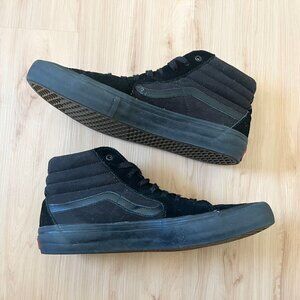 Vans Sk8-Hi Skate Pro Black Mens 11.5US